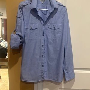 Express fitted shirt in excellent condition. Button up.